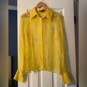 Gucci blouse - sheer